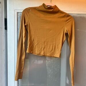 Lululemon Yellow Turtleneck